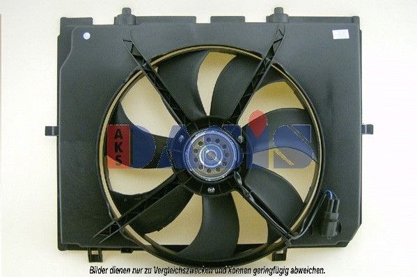 AKS DASIS Ventilaator,mootorijahutus 128049N